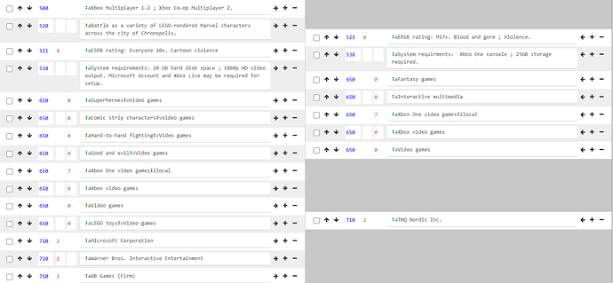 Bib Compare 6