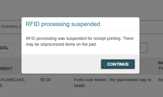 Leap processing suspended